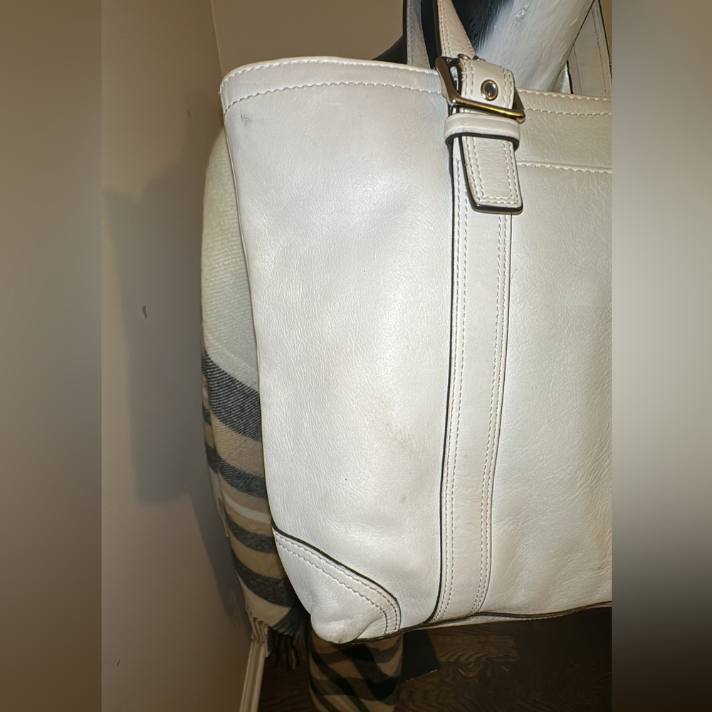 COACH Y2K Vintage Legacy Leather Double Handle Tote Shoulder Bag #10194 - Picture 9 of 12